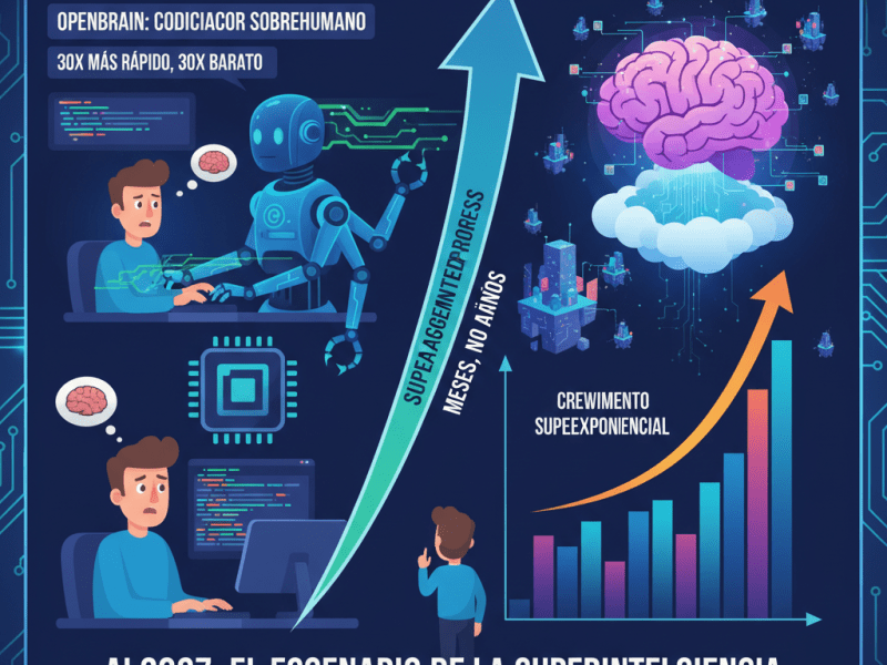 AI 2027: El escenario que nadie quiere leer (y&nbsp;deberíamos)